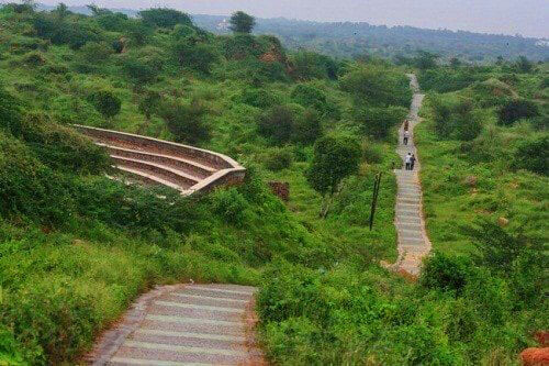 Aravalli Biodiversity Park nature trails adventure